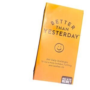 What Do You Meme? Better Than Yesterday Mindfulness Card Game – NEW Sealed